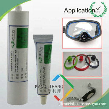 waterproof silicone sealant glue cured silicone to metal at room temperature